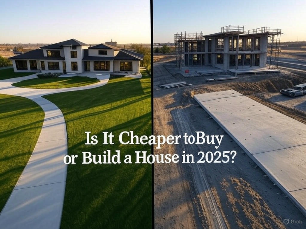 Is It Cheaper to Buy or Build a House in 2025?